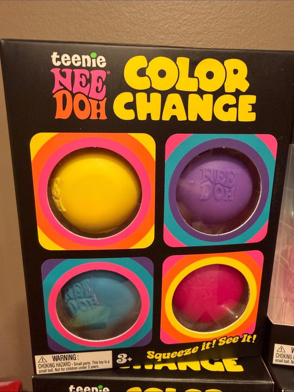 teenie NEEDOH Color Change Set - Yellow, Purple, Blue, Pink